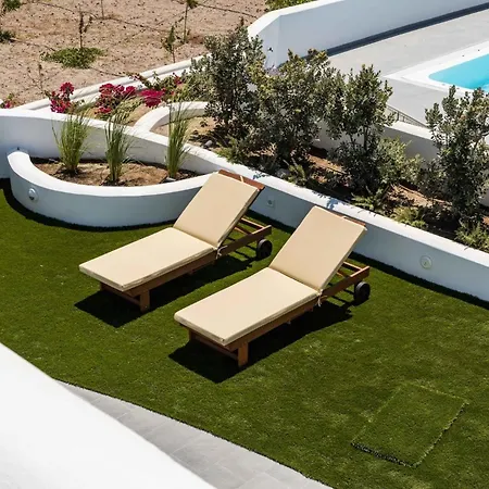Beautiful Santorini 2 Bedroom Private Pool Magical Sea Views Villa