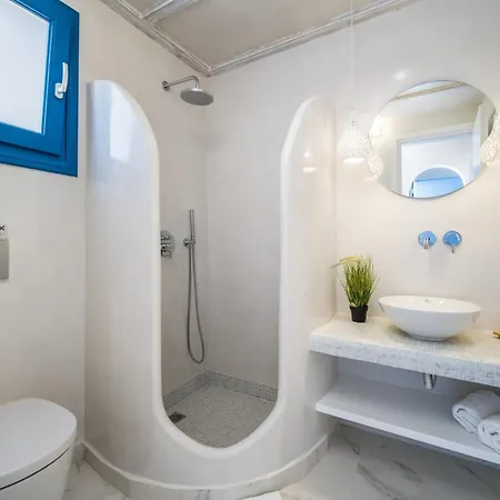Beautiful Santorini 2 Bedroom Private Pool & Magical Sea Views * Karterádos