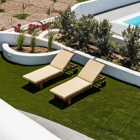Beautiful Santorini 2 Bedroom Private Pool & Magical Sea Views * Karterádos