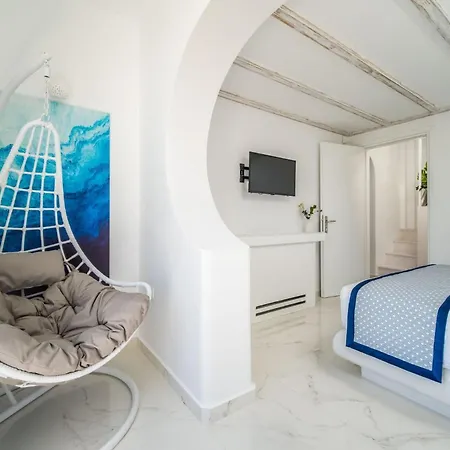 Beautiful Santorini 2 Bedroom Private Pool & Magical Sea Views Karterádos