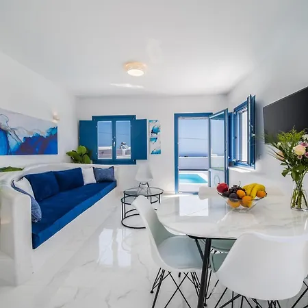 Beautiful Santorini 2 Bedroom Private Pool Magical Sea Views Villa Karterados (Santorini)